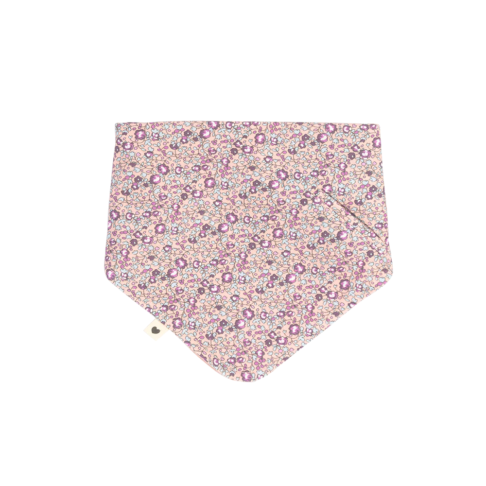 BIBS x LIBERTY Bib & Clip Set Eloise - Blush - Image 3