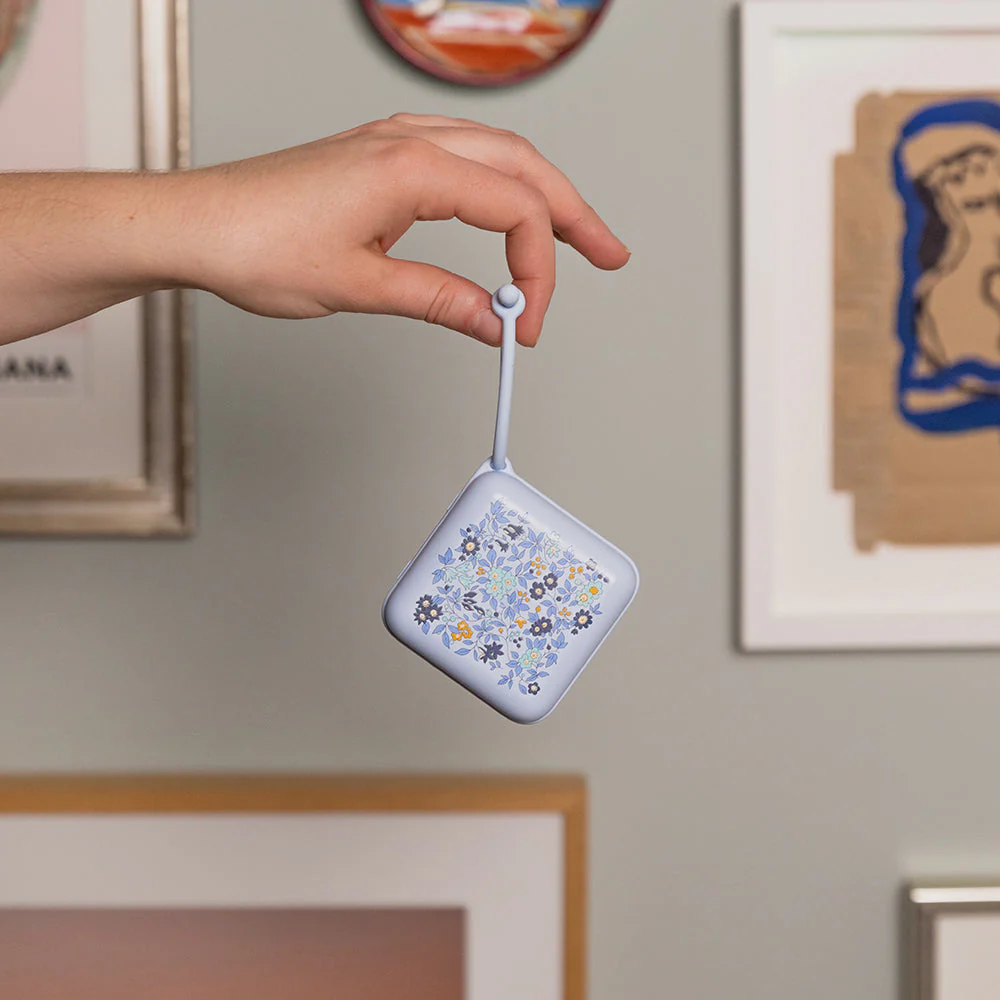BIBS x LIBERTY Pacifier Box - Chamomile Lawn Baby Blue - Image 4