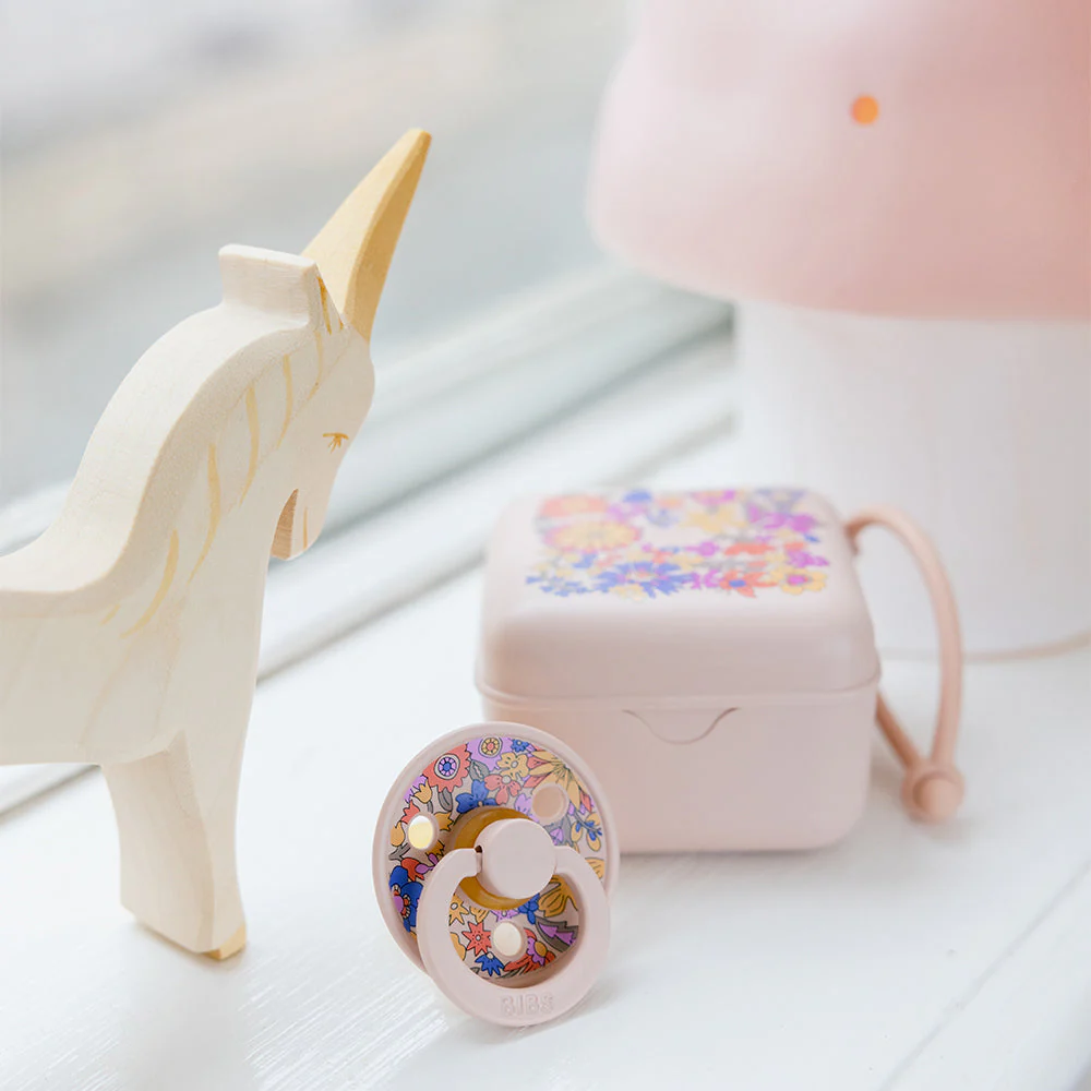BIBS x LIBERTY Pacifier Box - June Blossom Blush - Image 3